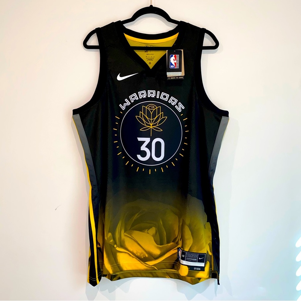 Nike NBA Golden State Warriors Mens Jersey City Edition 2022-2023 Steph Curry